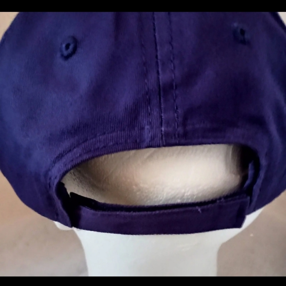 McDonalds Restaurant Grimace Face Purple Cap Hat New OSFM - Picture 5 of 5